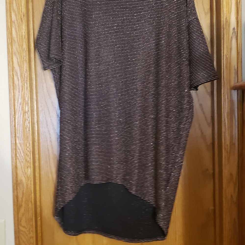 LulaRoe shirt/ dress gold/bronze